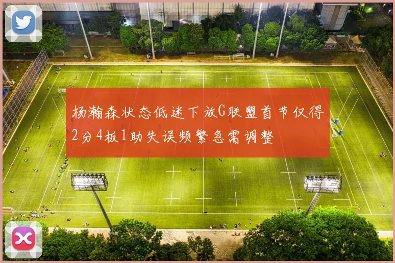 杨瀚森状态低迷下放G联盟首节仅得2分4板1助失误频繁急需调整